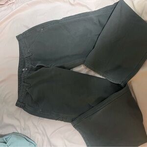 Men's green carhartt Jeans